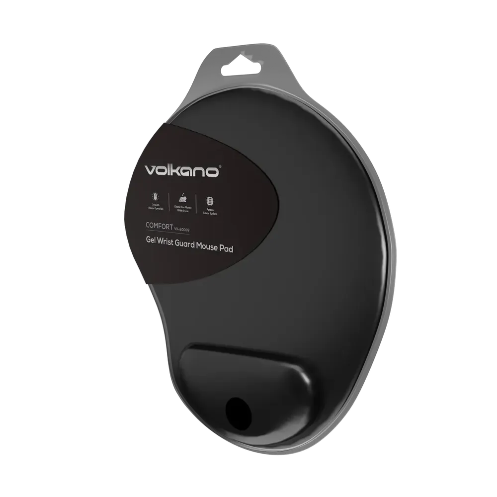 Volkano Comfort series gel wristguard mousepad - black - Image 3