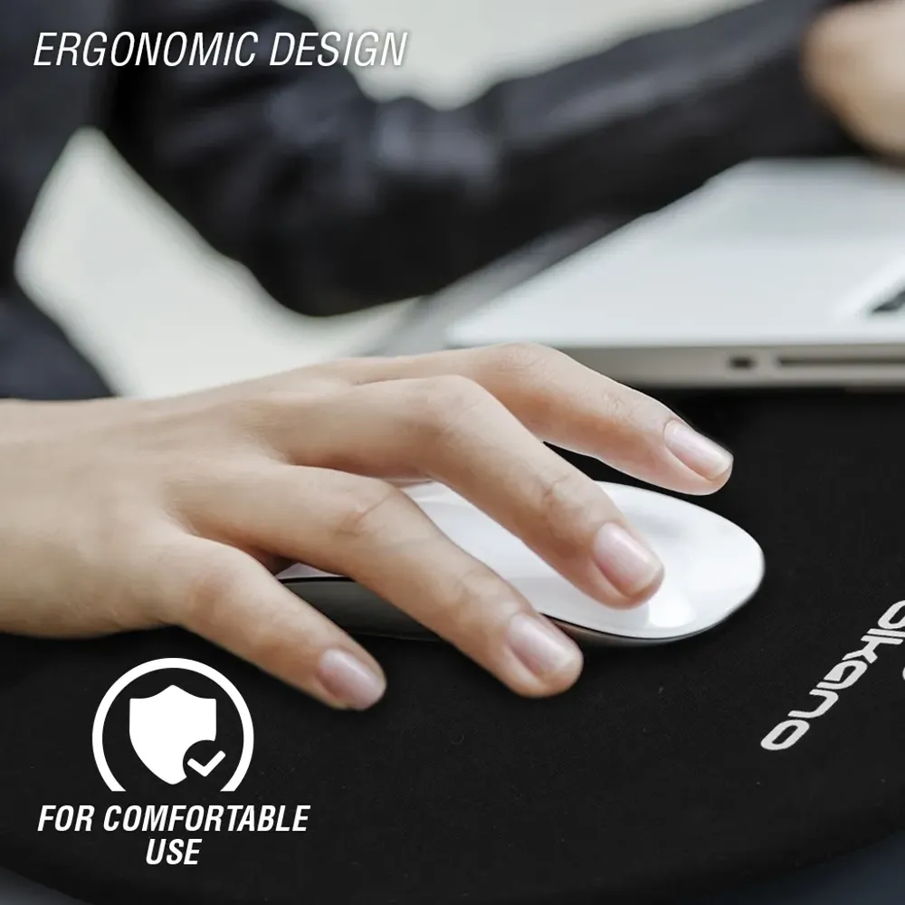 Volkano Comfort series gel wristguard mousepad - black - Image 8