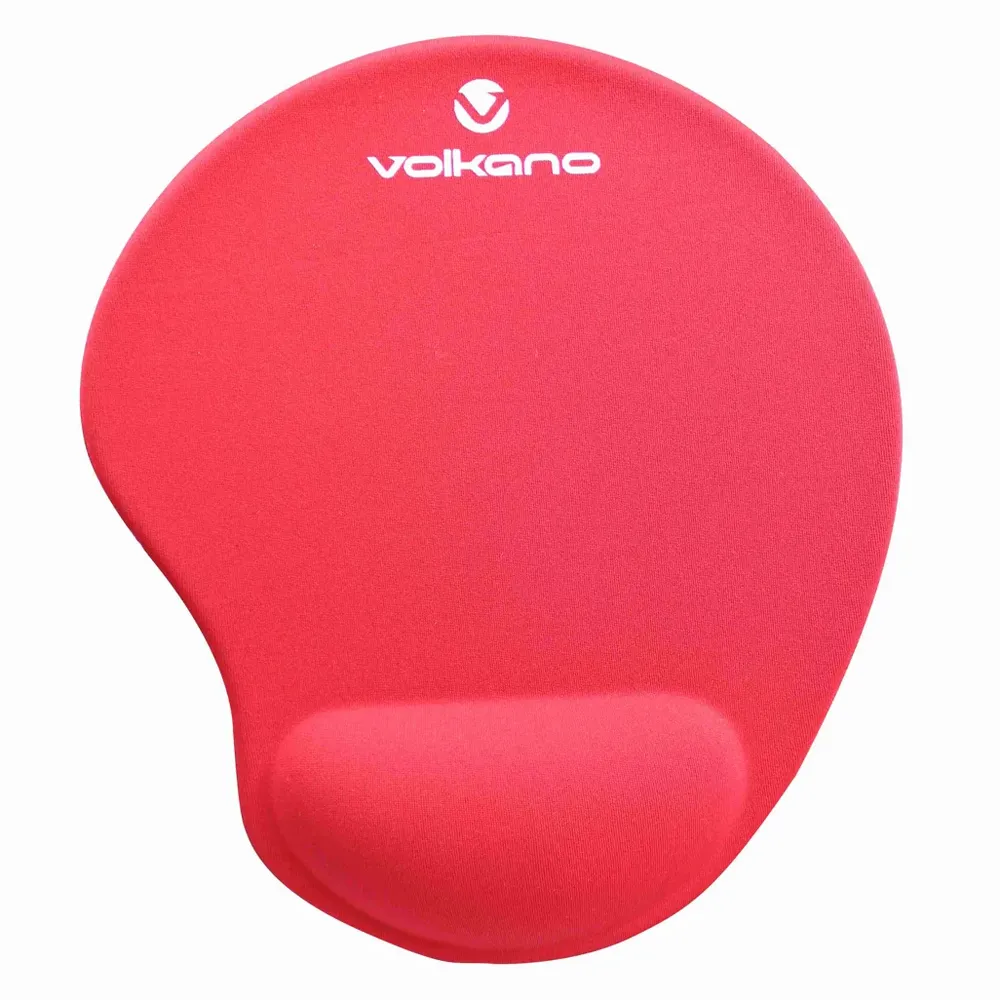 Volkano Comfort series gel wristguard mousepad - red