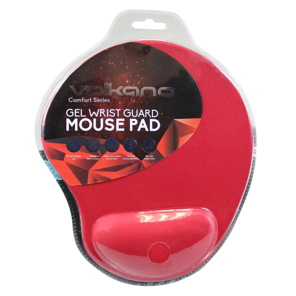 Volkano Comfort series gel wristguard mousepad - red - Image 8