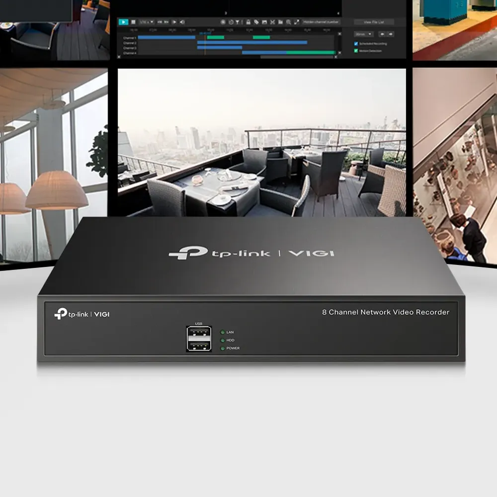 TP-Link Vigi NVR1008H 8 Channel Network Video Recorder - Image 5
